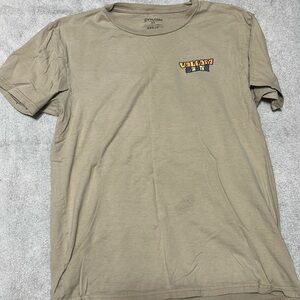 Small Beige Volcom tee